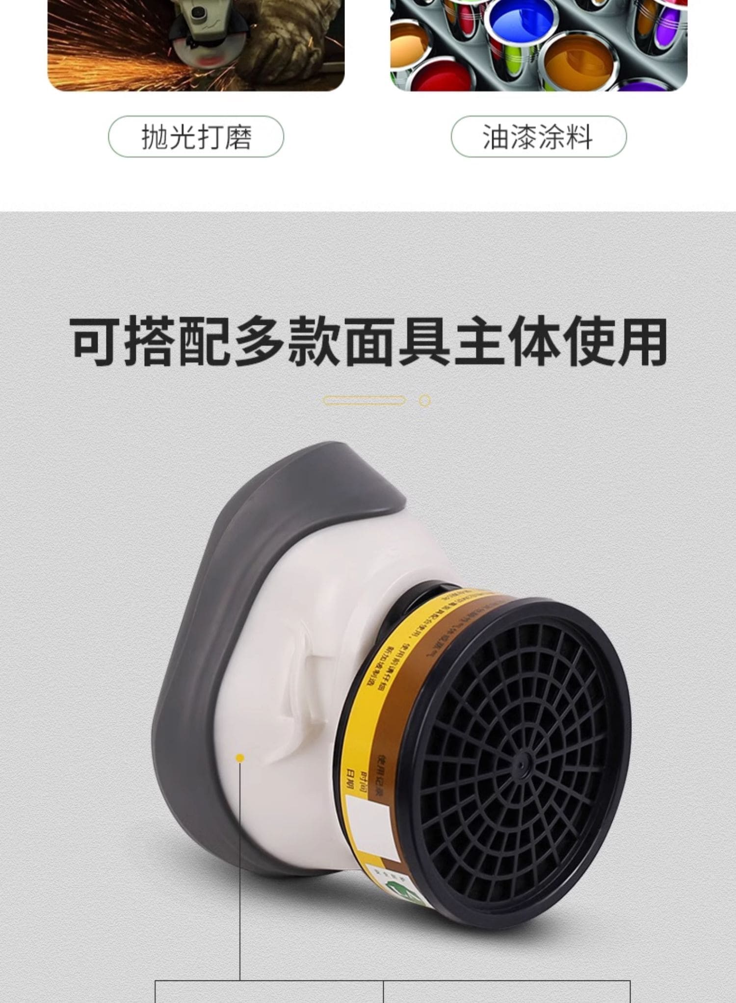 3M 3303CN 滤毒盒 （酸性气体）